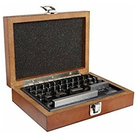Igaging Gage Block Set, Grade 0, 36 Pcs - 36-036-0 36-036-0
